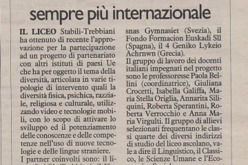 4 Liceo Stabili-Trebbiani is becoming more international